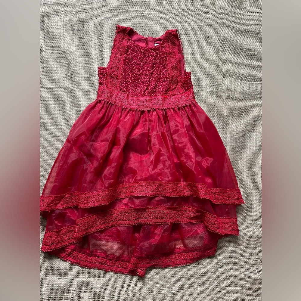 Trish Scully Red Formal Dress